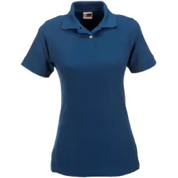 Ladies Boston Golf Shirt Blue